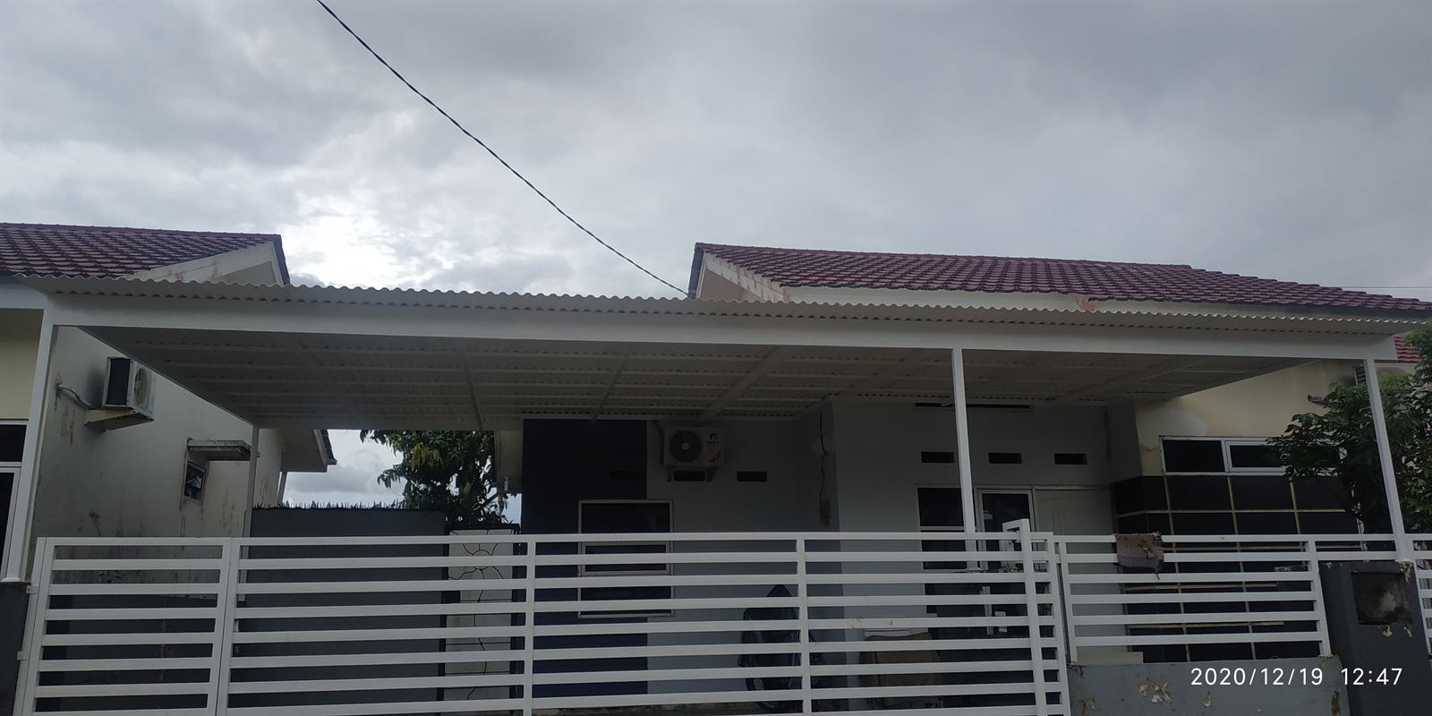 kanopi rumah pak ari - Dokumentasi Proyek